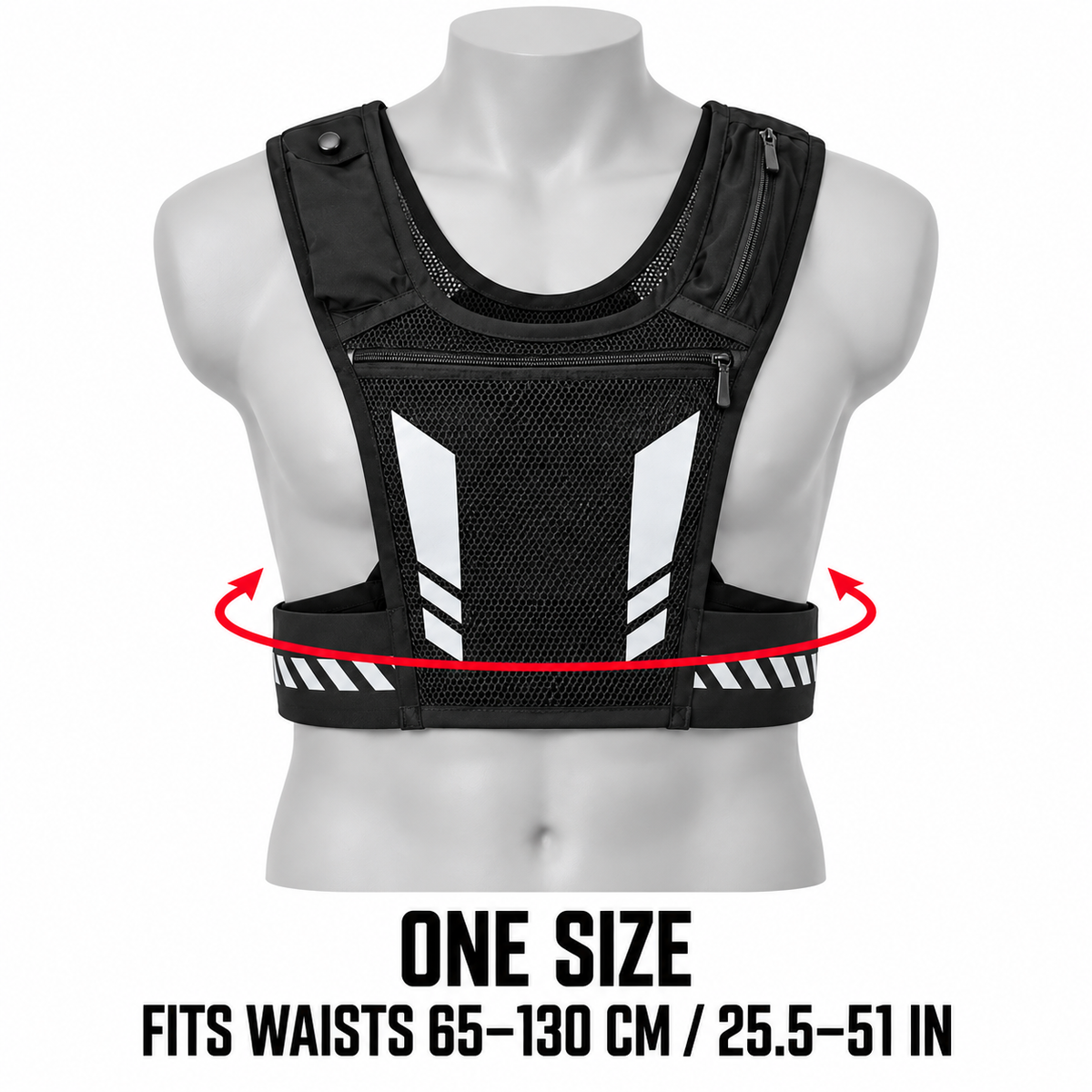 Hands-Free Reflective Running Vest